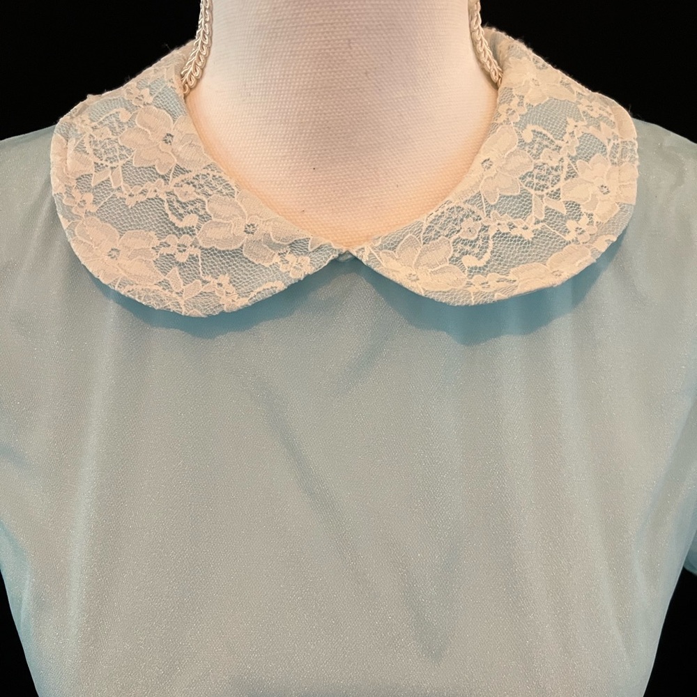Shining twin Light Blue Puff Sleeve costume - Picture 3 of 4